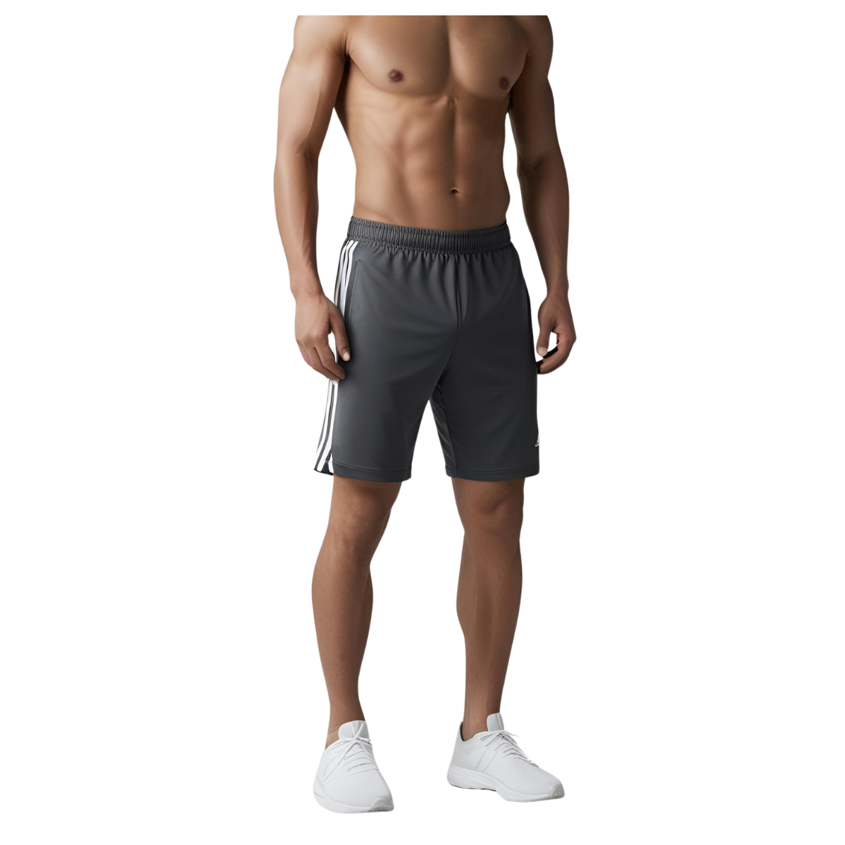 Foto 1 | Short Bermuda Deportiva Para Caballero Zhen Color Gris Oscuro