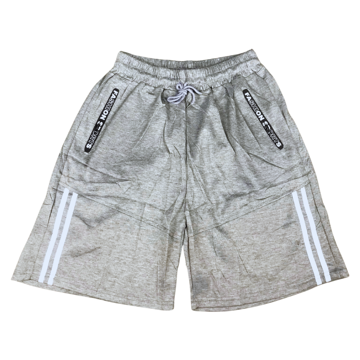 Foto 3 pulgar | Short Bermuda Deportiva Para Caballero Zhen Color Gris Claro