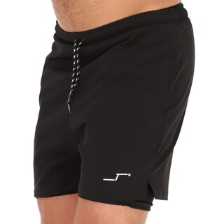 Foto 4 | Short Deportivo Para Hombre Color Negro Licra Interior Chb Chili Beans Clothing Co.