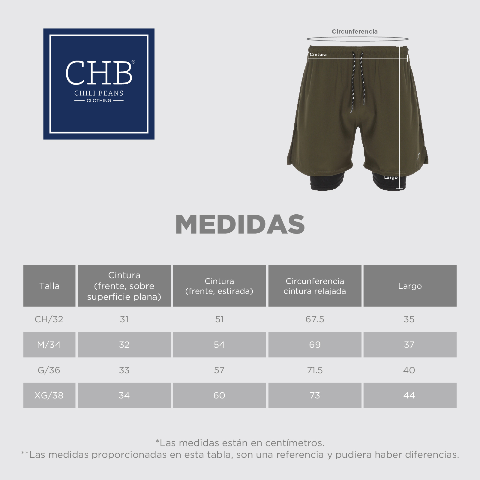 Foto 9 pulgar | Short Deportivo Para Hombre Color Negro Licra Interior Chb Chili Beans Clothing Co.