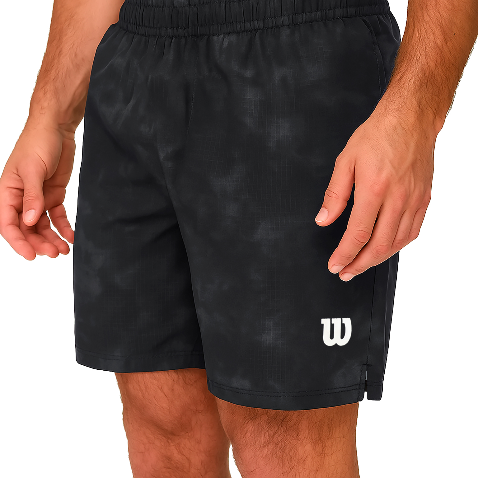 Foto 4 pulgar | Short Wilson Running Printed Hombre