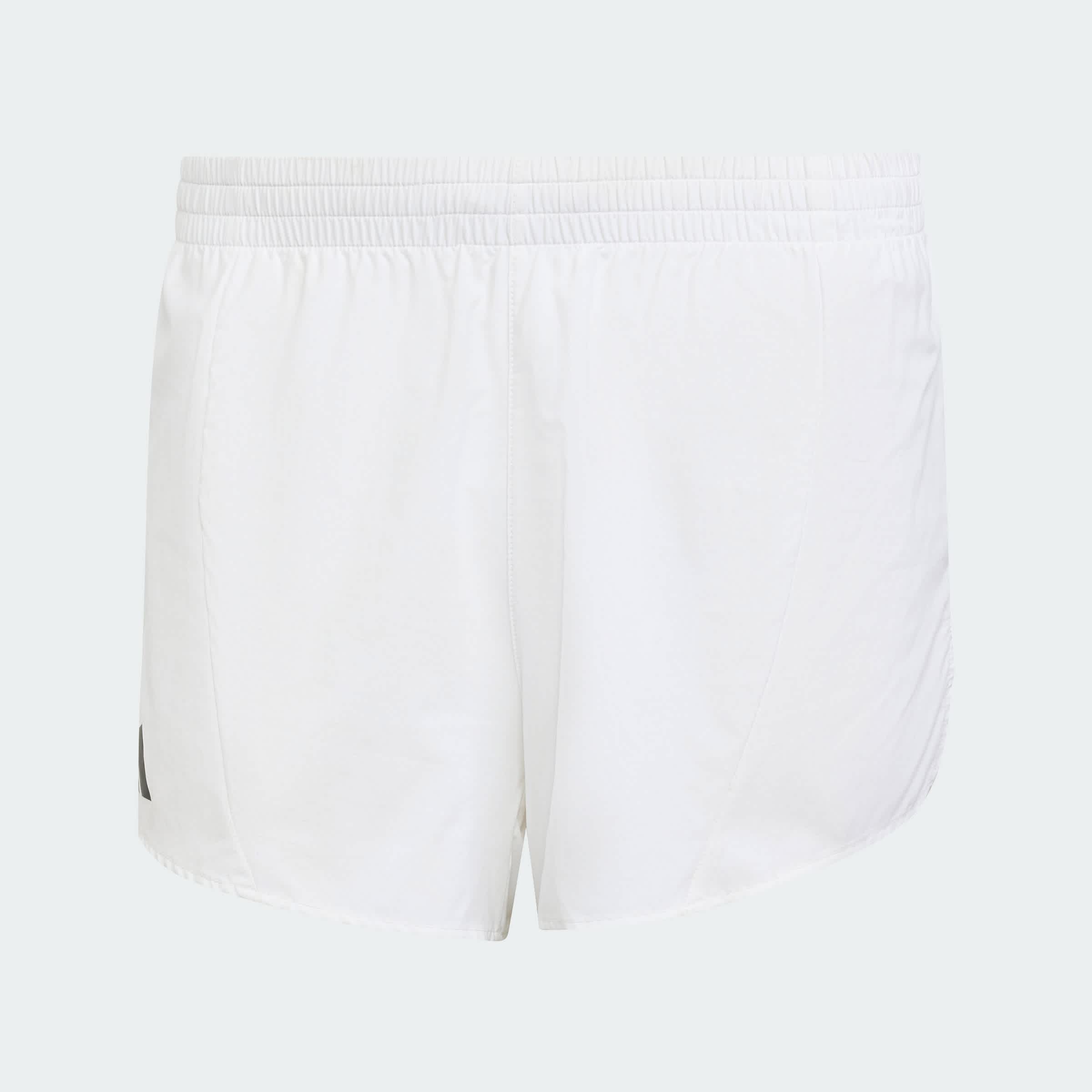 Foto 3 | Shorts De Running Adizero Essentials Adidas Blanco Hombre