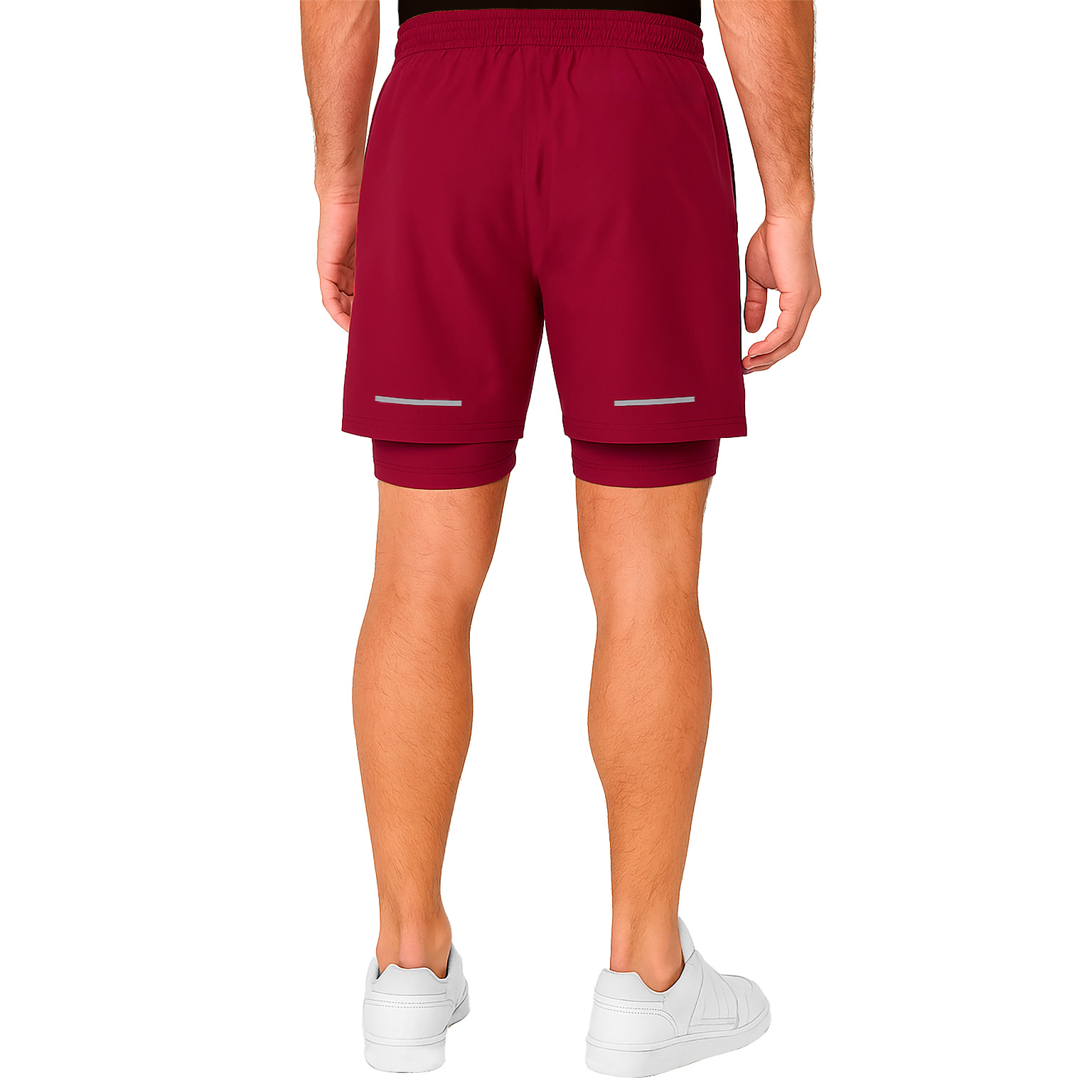 Foto 4 | Short 2 En 1 Wilson Flex Tie Dye Con Biker Hombre