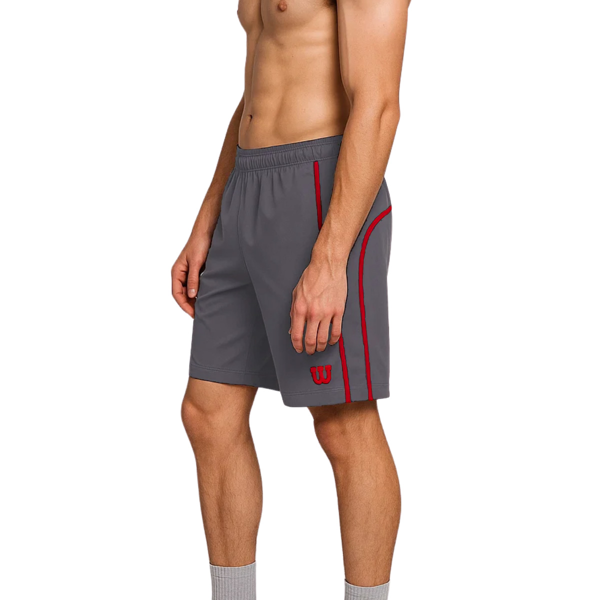 Foto 3 pulgar | Short Wilson Flex Deportivo Jareta Hombre