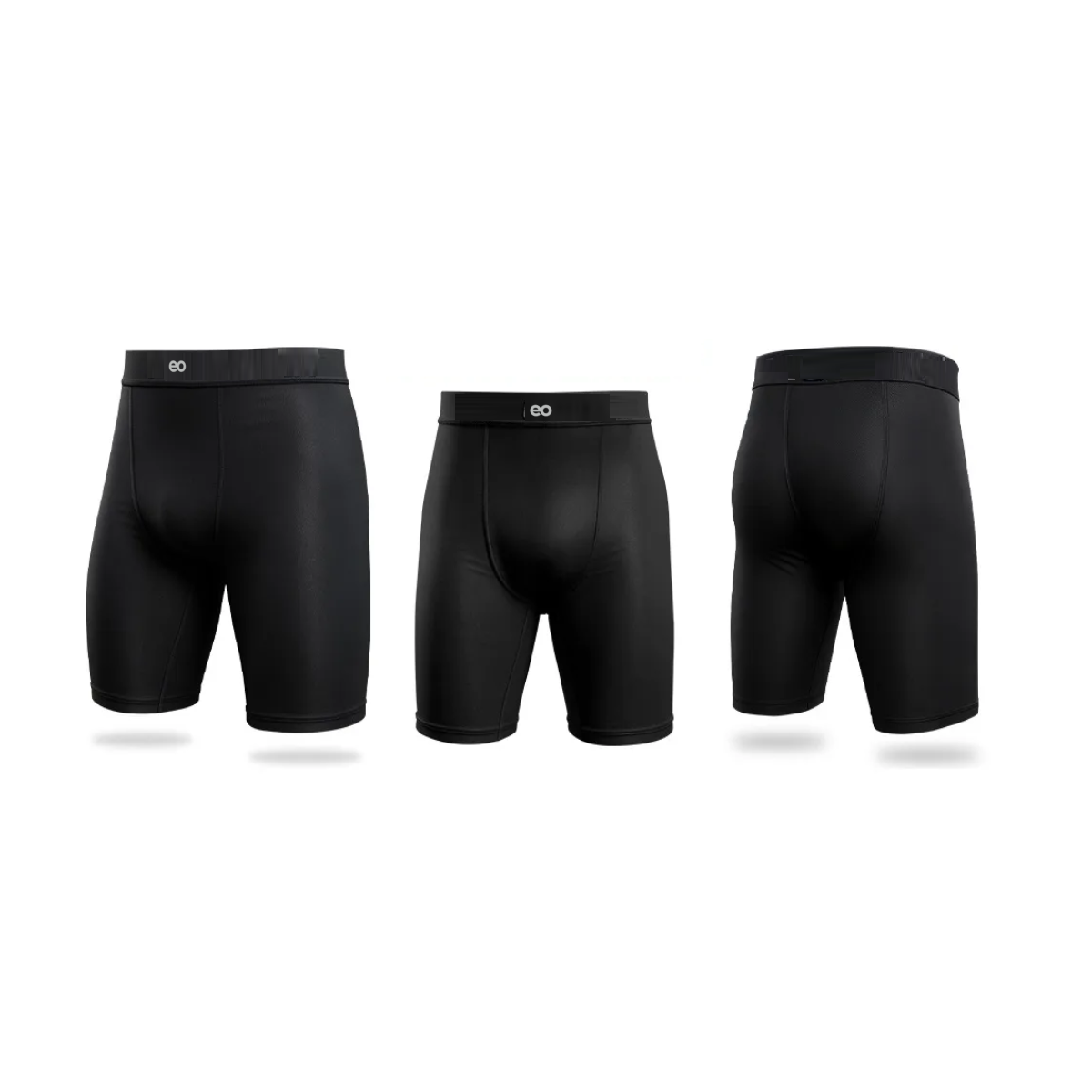 Foto 2 pulgar | Short Deportivo Negro