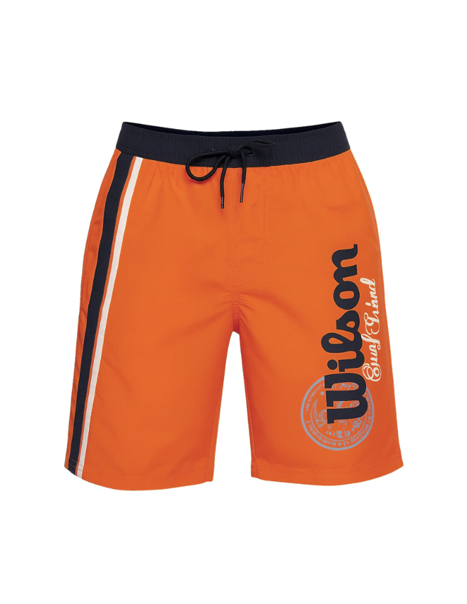 Foto 4 pulgar | Traje De Baño Wilson Taslon Surf Island Hombre