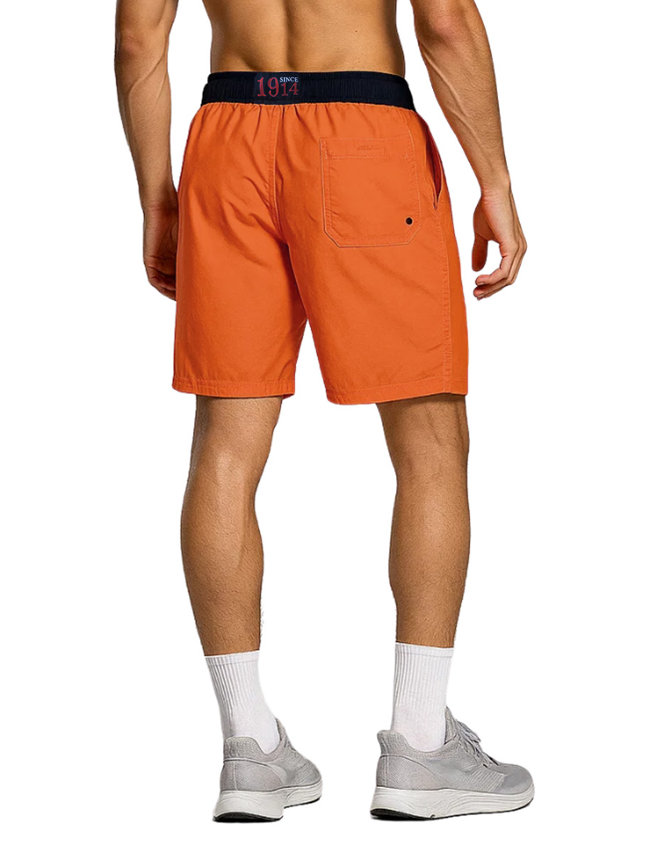 Foto 6 pulgar | Traje De Baño Wilson Taslon Surf Island Hombre