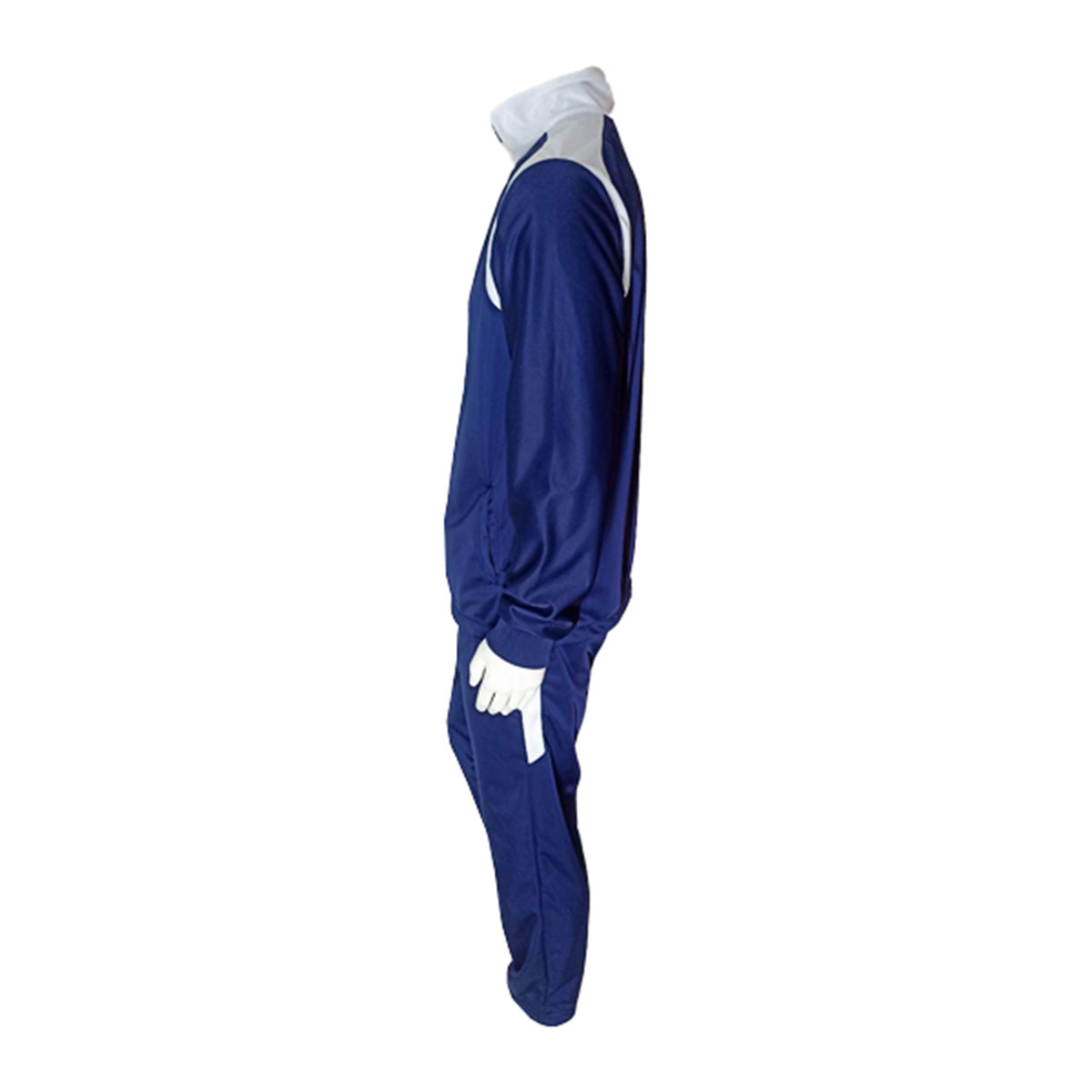 Foto 3 | Conjunto Deportivo Oka Pants y Chamarra Azul para Hombre