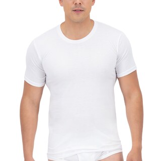Foto 1 | Playera Trueno Cuello Redondo De Algodón Color Blanco 3 Piezas