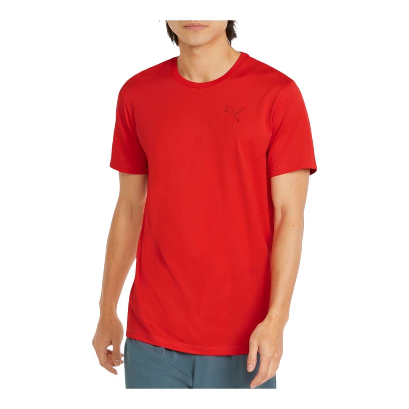 Foto 4 pulgar | Playera Puma Active Tee Roja para Hombre