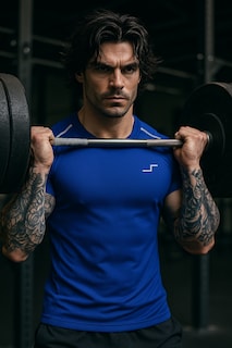 Foto 6 | Paquete De 5 Playeras Deportivas Para Hombre Manga Corta Para Entrenar Gym Chb Chili Beans Clothing Co.