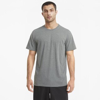 Foto 3 | Playera Para Entrenamiento Performance Heather Para Hombre Gris