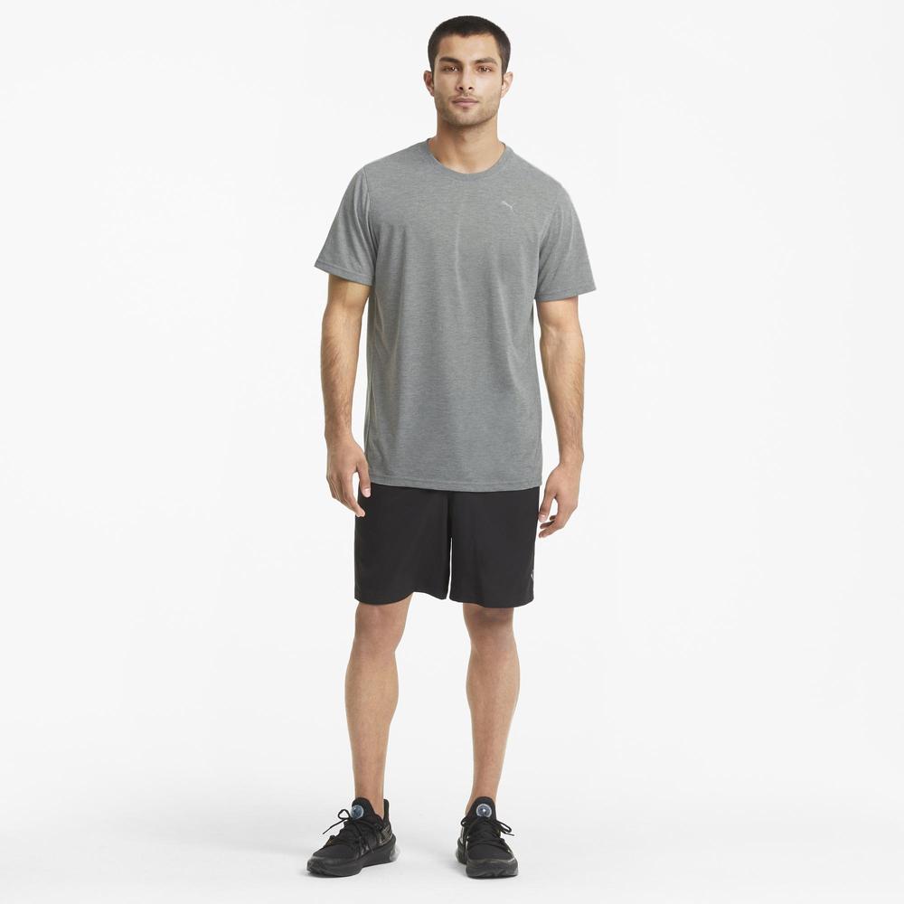 Foto 6 pulgar | Playera Para Entrenamiento Performance Heather Para Hombre Gris