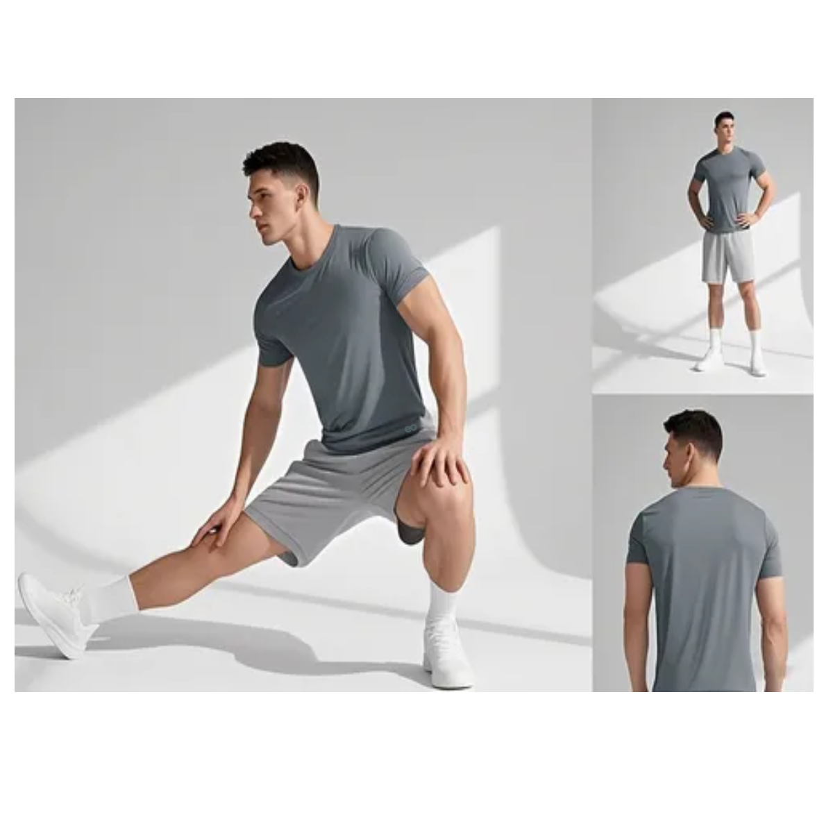 Foto 5 pulgar | Playera Deportiva Eo Safe Imports para Hombre 3 Piezas
