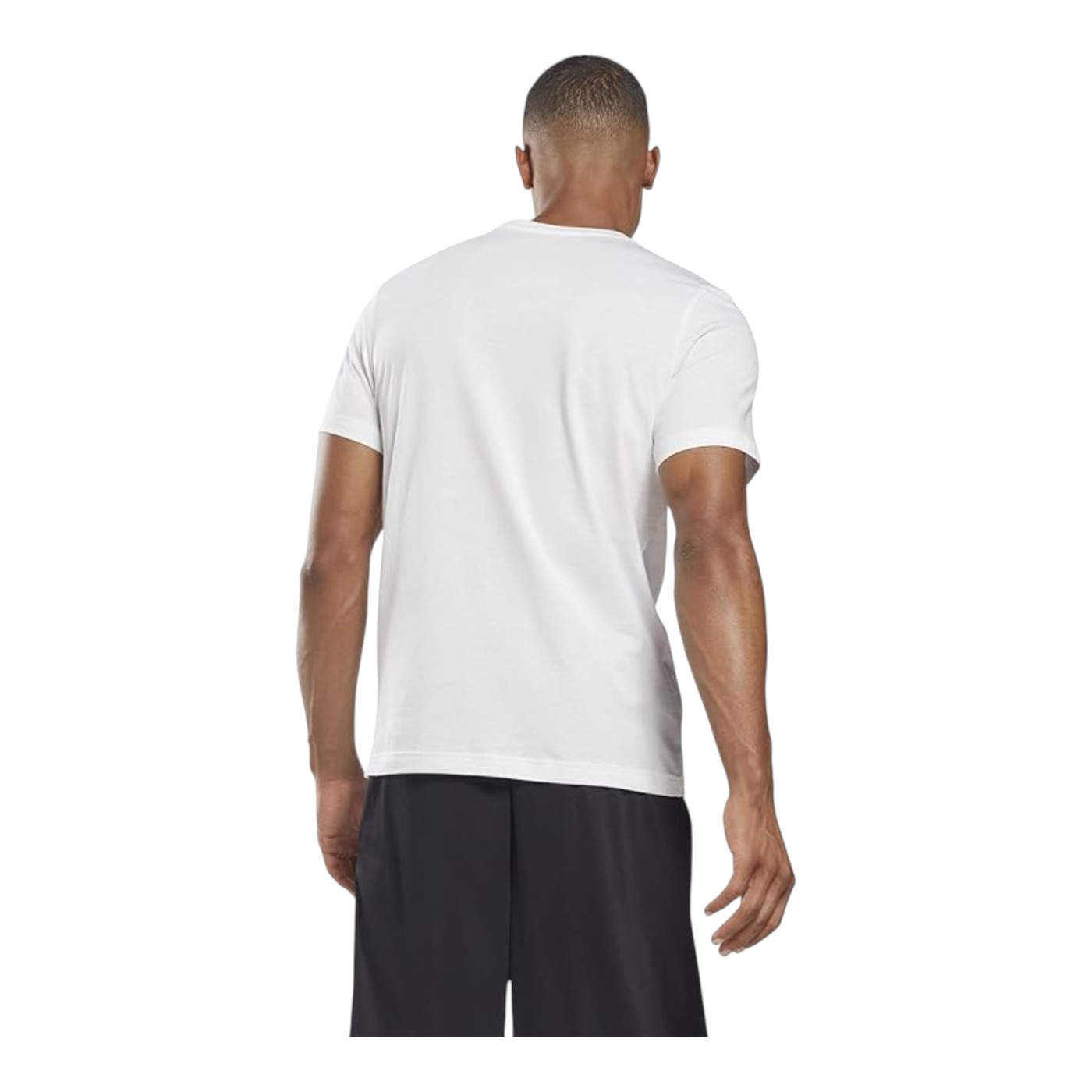 Foto 3 pulgar | Playera Reebok Basic Cotton Tee Para Hombre Color Blanco Modelo Ts0112