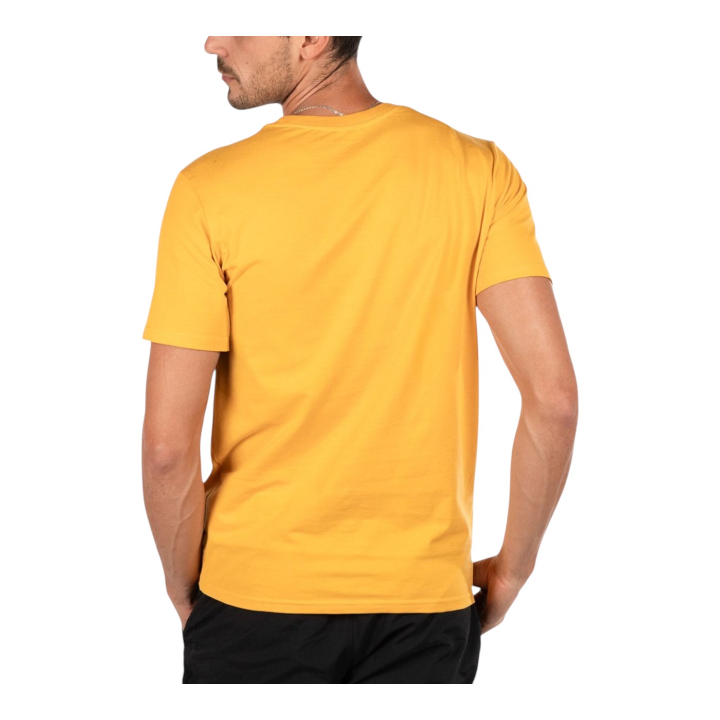 Foto 4 pulgar | Playera Reebok Basic Cotton Tee Para Hombre Color Amarillo Modelo Ts0134