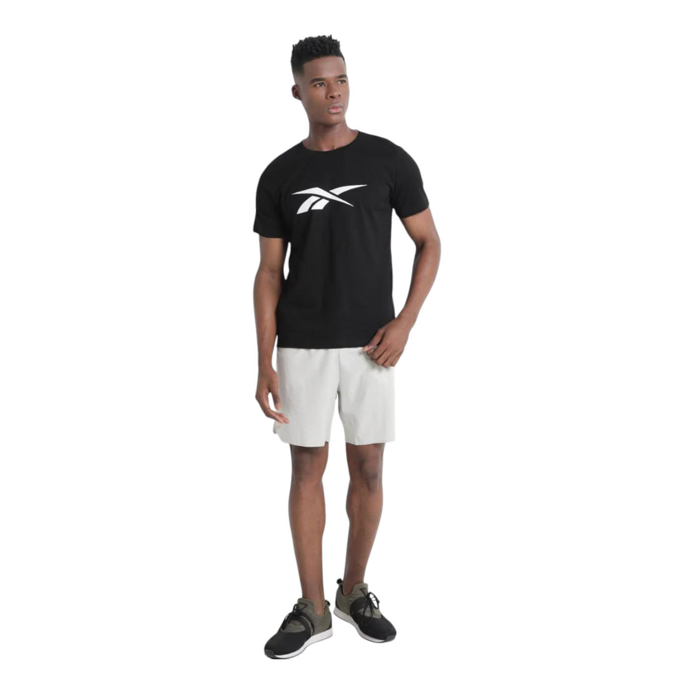 Foto 4 pulgar | Playera Reebok Basic Athlete Tee Para Hombre Color Negro Modelo Ts0101