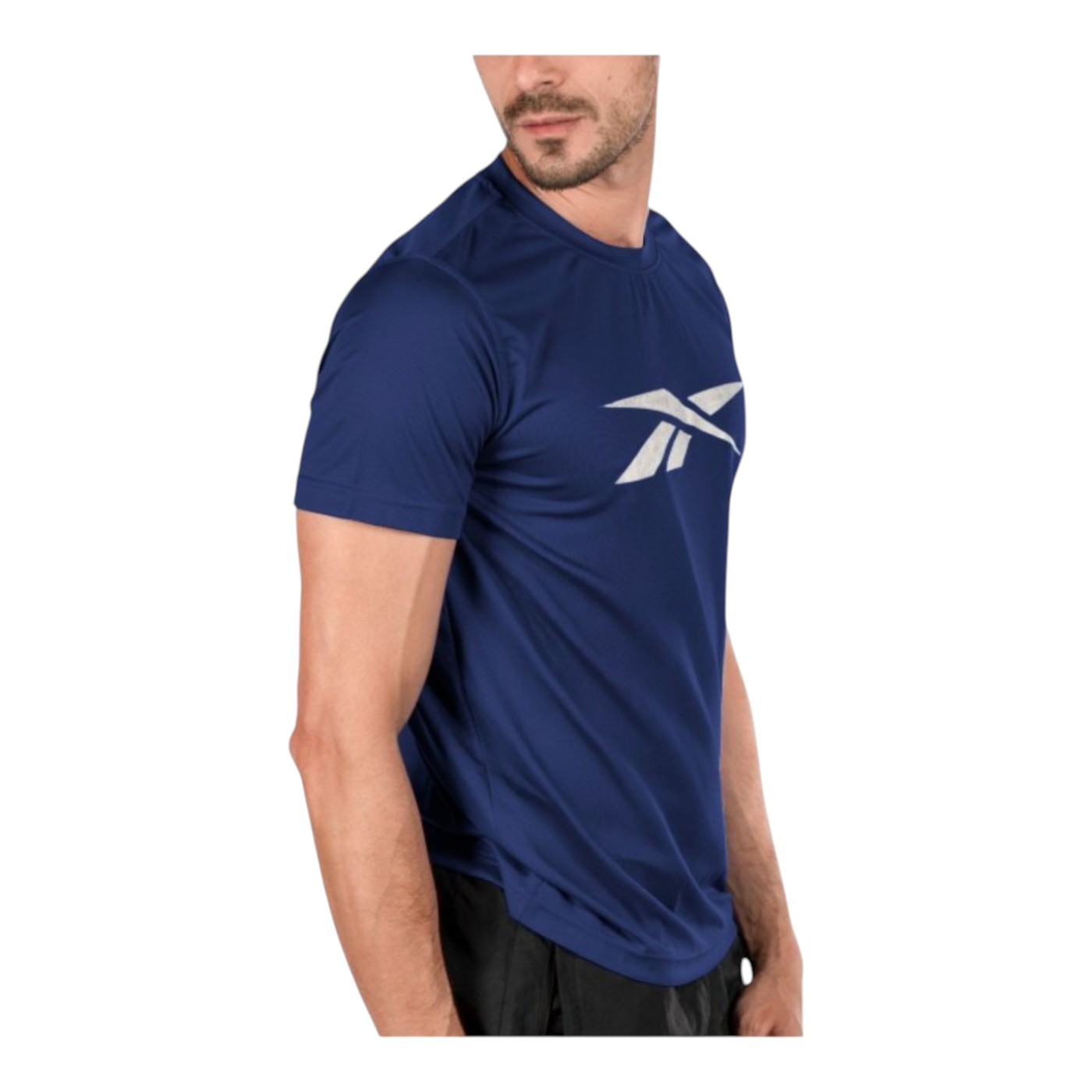 Foto 3 pulgar | Playera Reebok Basic Athlete Tee Para Hombre Color Azul Modelo Ts0128