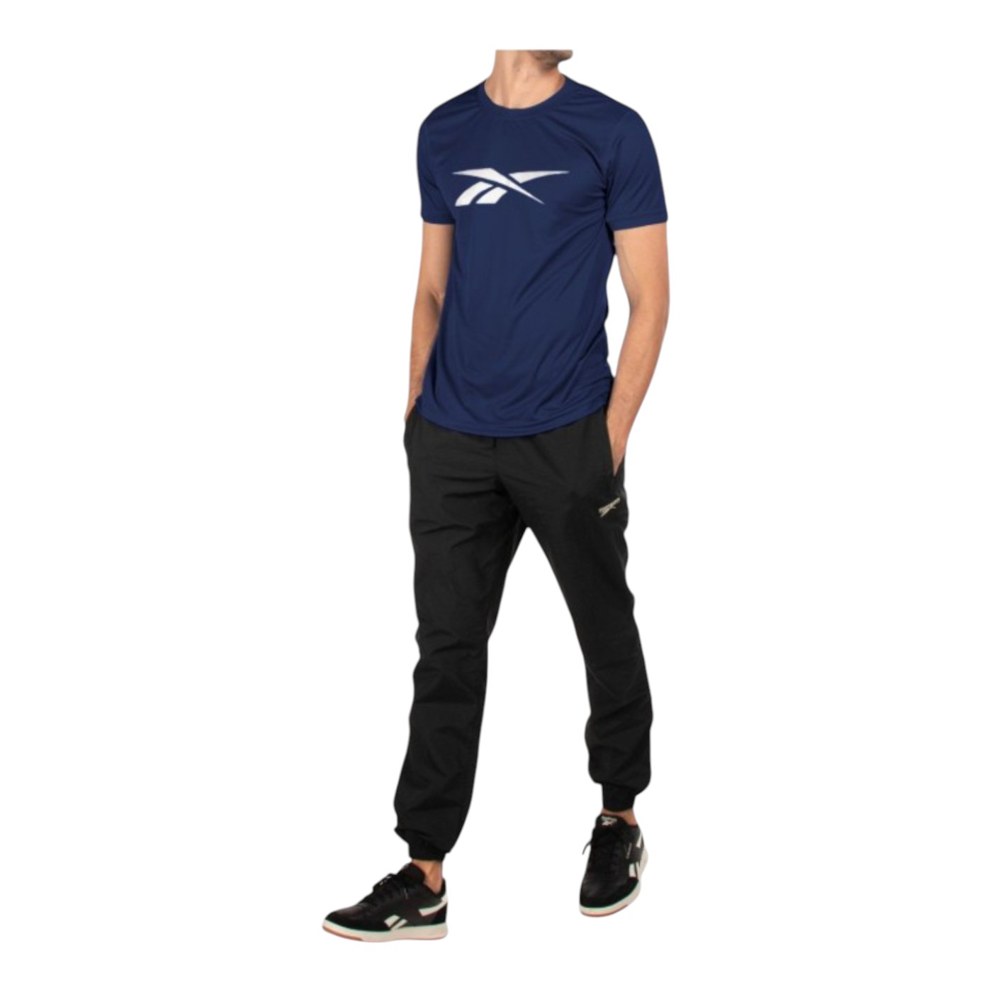 Foto 5 pulgar | Playera Reebok Basic Athlete Tee Para Hombre Color Azul Modelo Ts0128
