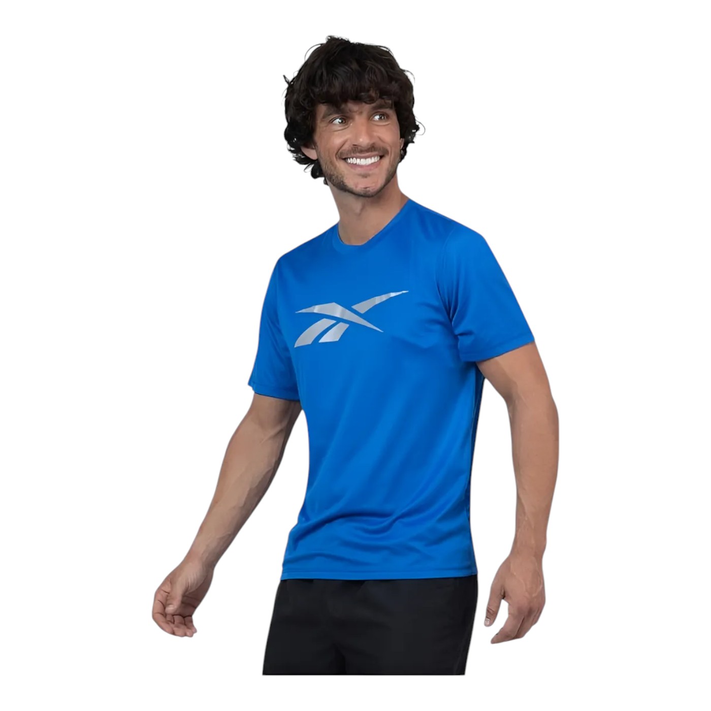 Foto 4 pulgar | Playera Reebok Basic Athlete Tee Para Hombre Color Azul Modelo Ts0104
