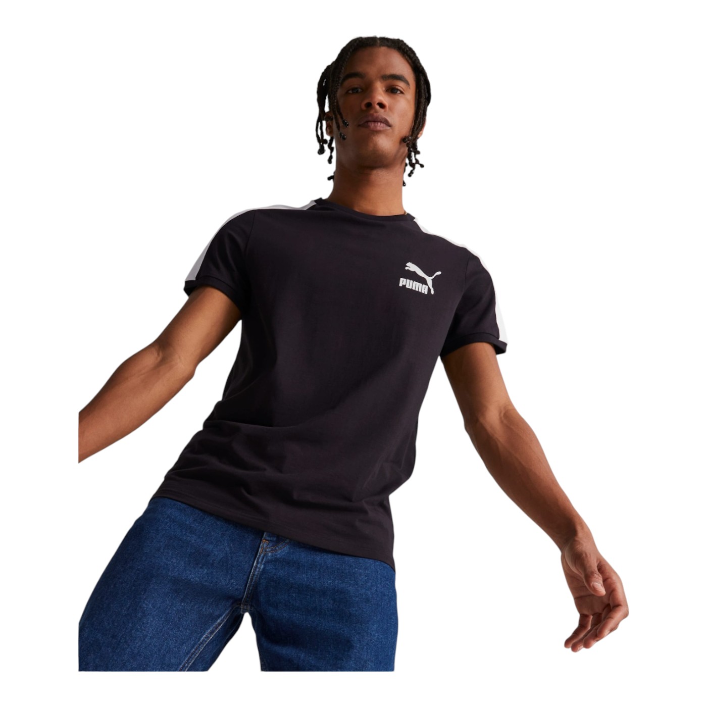 Foto 4 pulgar | Playera Puma T7 Iconic Tee Para Hombre Color Negro Modelo 53820401