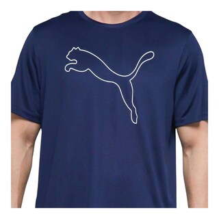 Foto 4 | Playera Puma Performance Cat Tee M Para Hombre Color Negro Modelo 52031506