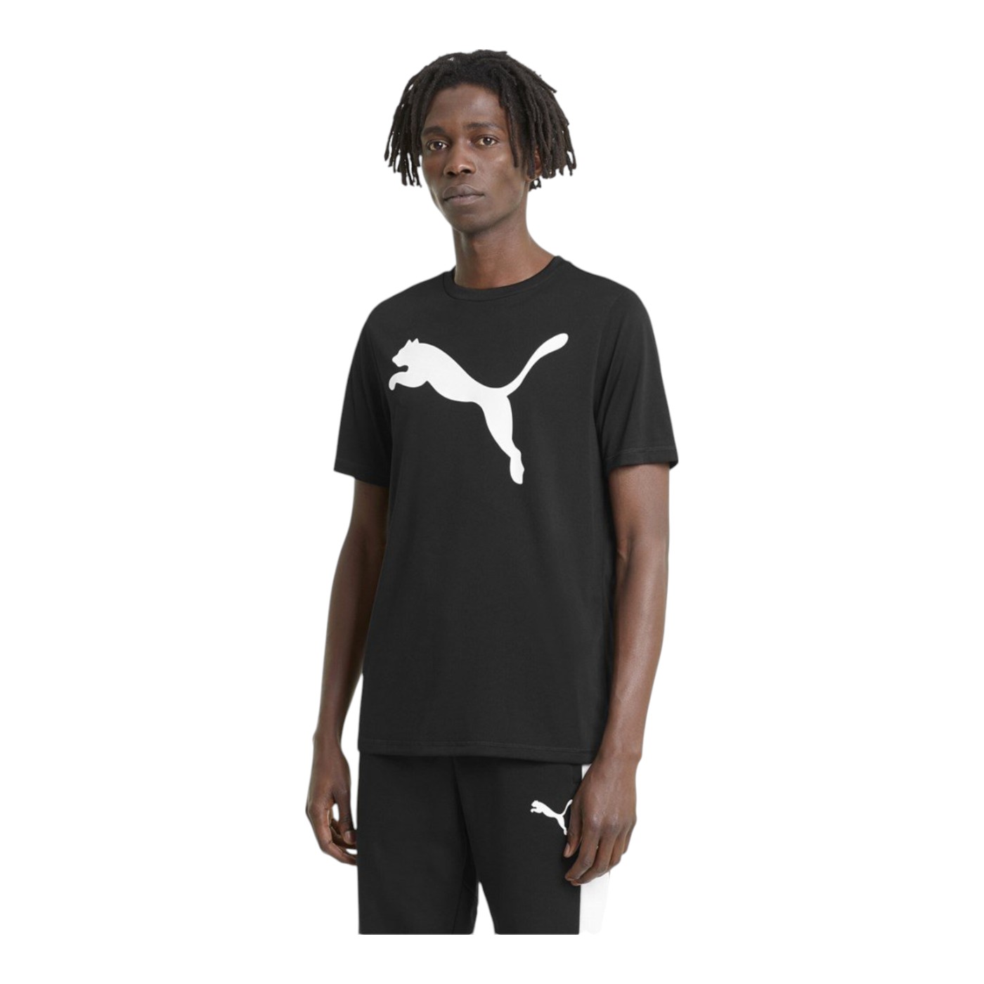 Foto 2 pulgar | Playera Puma JSY Active Big Tee Negra para Hombre