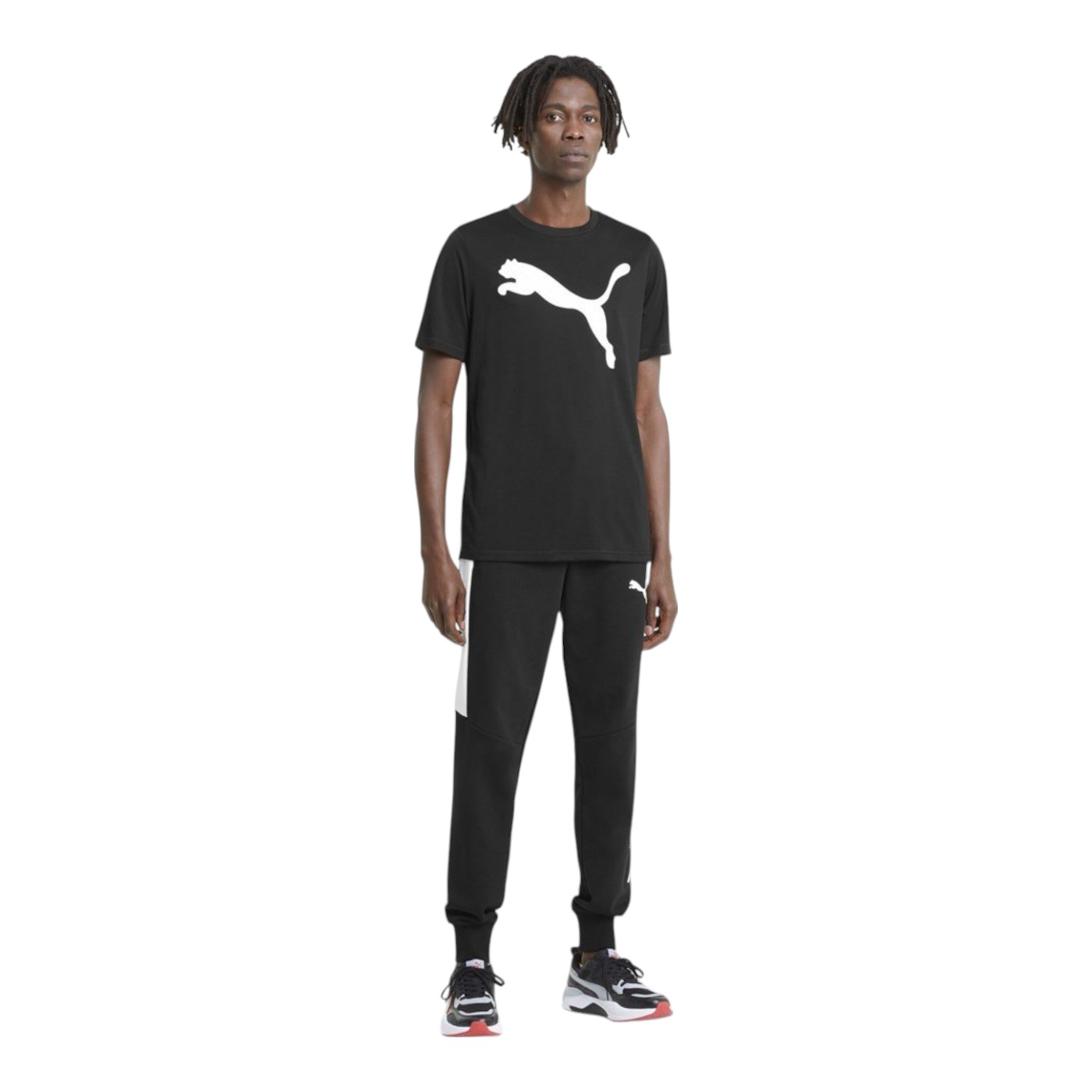 Foto 4 pulgar | Playera Puma JSY Active Big Tee Negra para Hombre