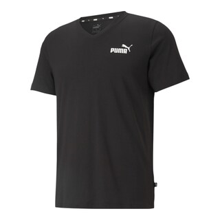 Foto 1 | Playera Cuello V Negra Puma Ess Tee para Hombre