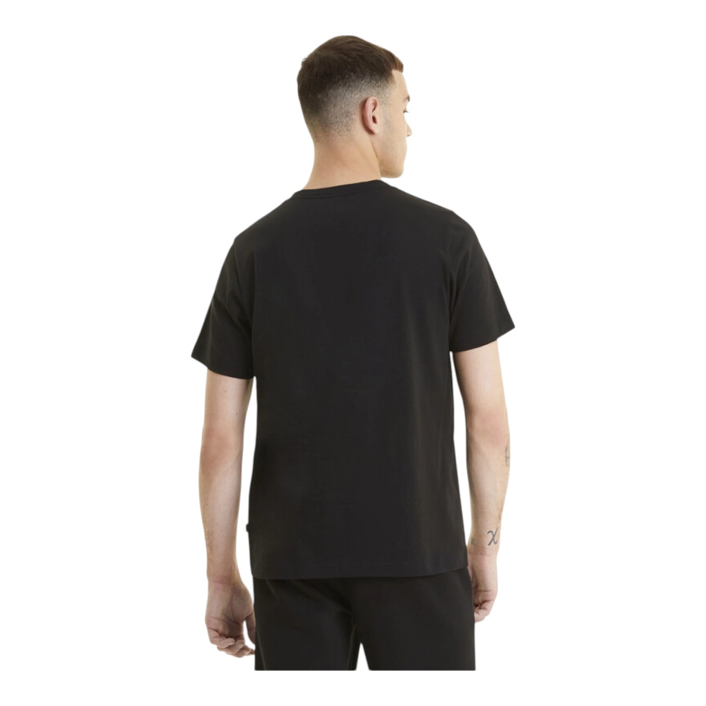 Foto 5 pulgar | Playera Cuello V Negra Puma Ess Tee para Hombre