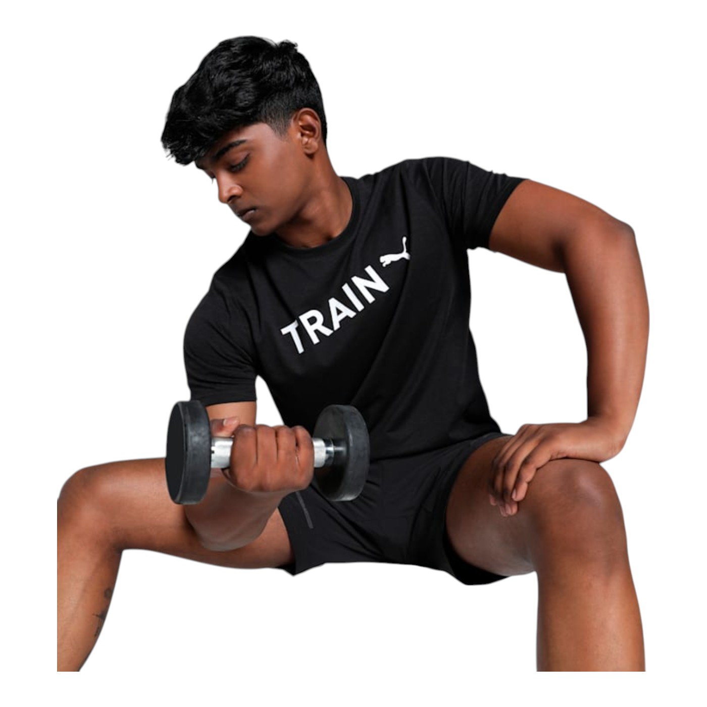 Foto 4 pulgar | Playera Puma Train All Day Big Cat Tee Para Hombre