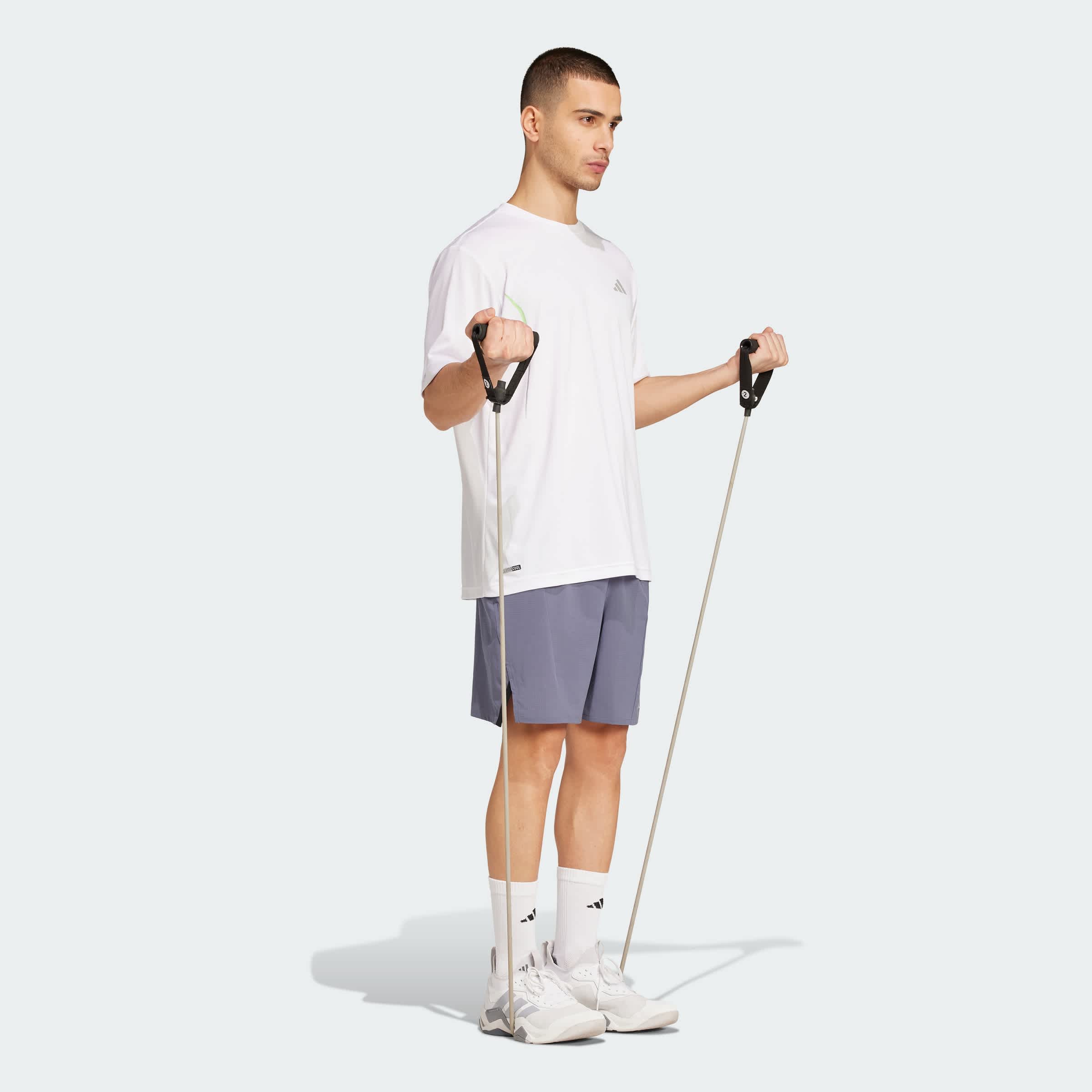 Foto 6 pulgar | Playera Tech Apparel Adidas Blanco Hombre