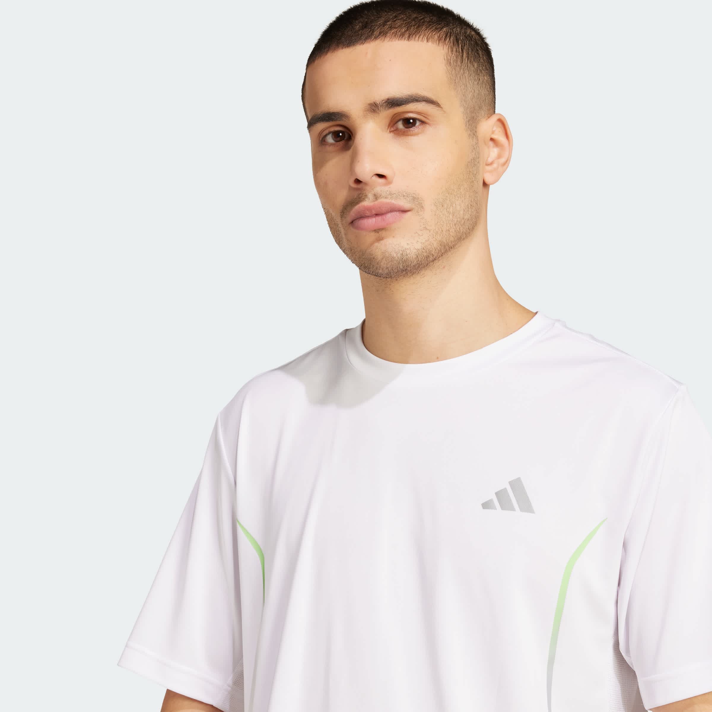 Foto 7 pulgar | Playera Tech Apparel Adidas Blanco Hombre