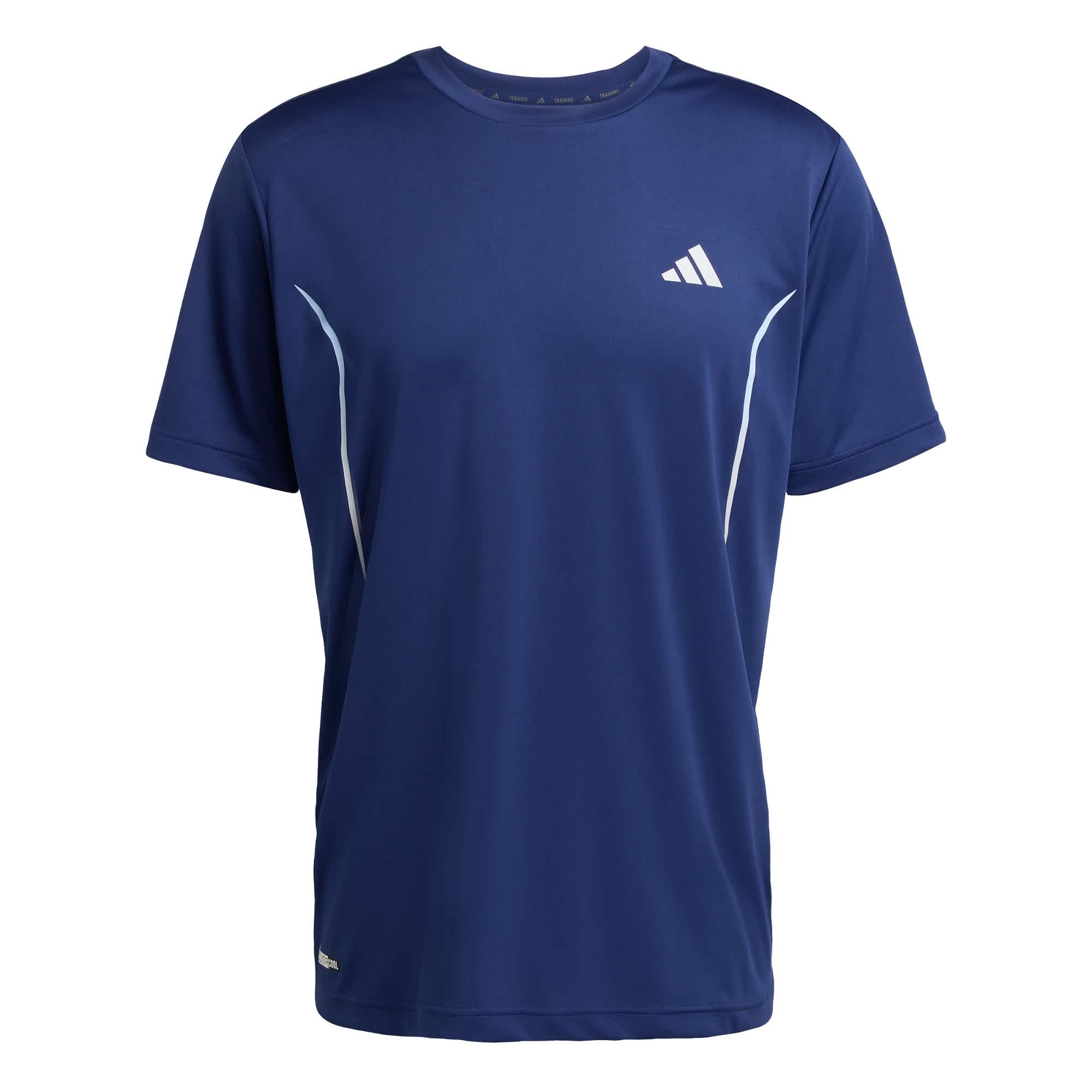 Foto 2 pulgar | Playera Tech Apparel Adidas Azul Hombre