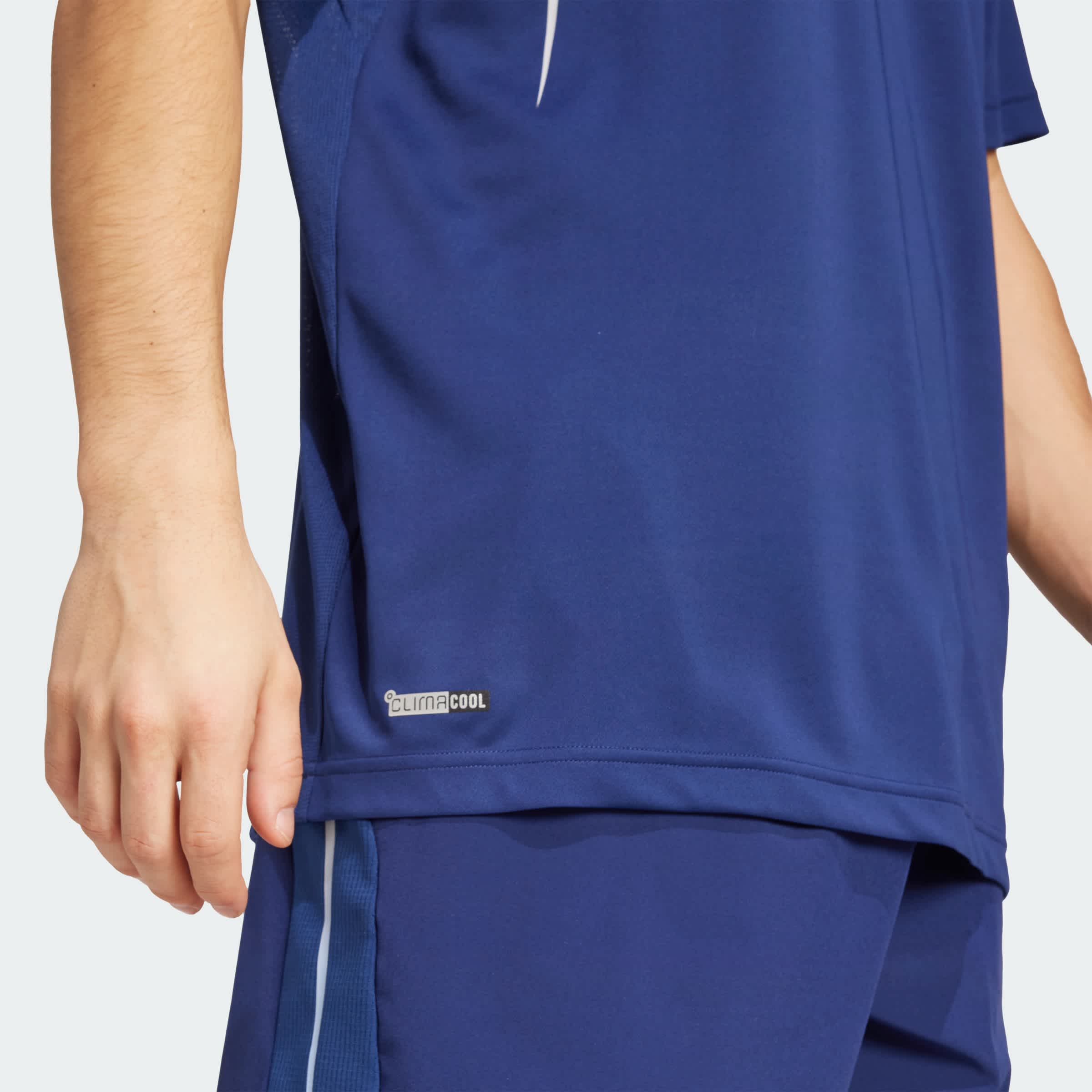 Foto 7 pulgar | Playera Tech Apparel Adidas Azul Hombre