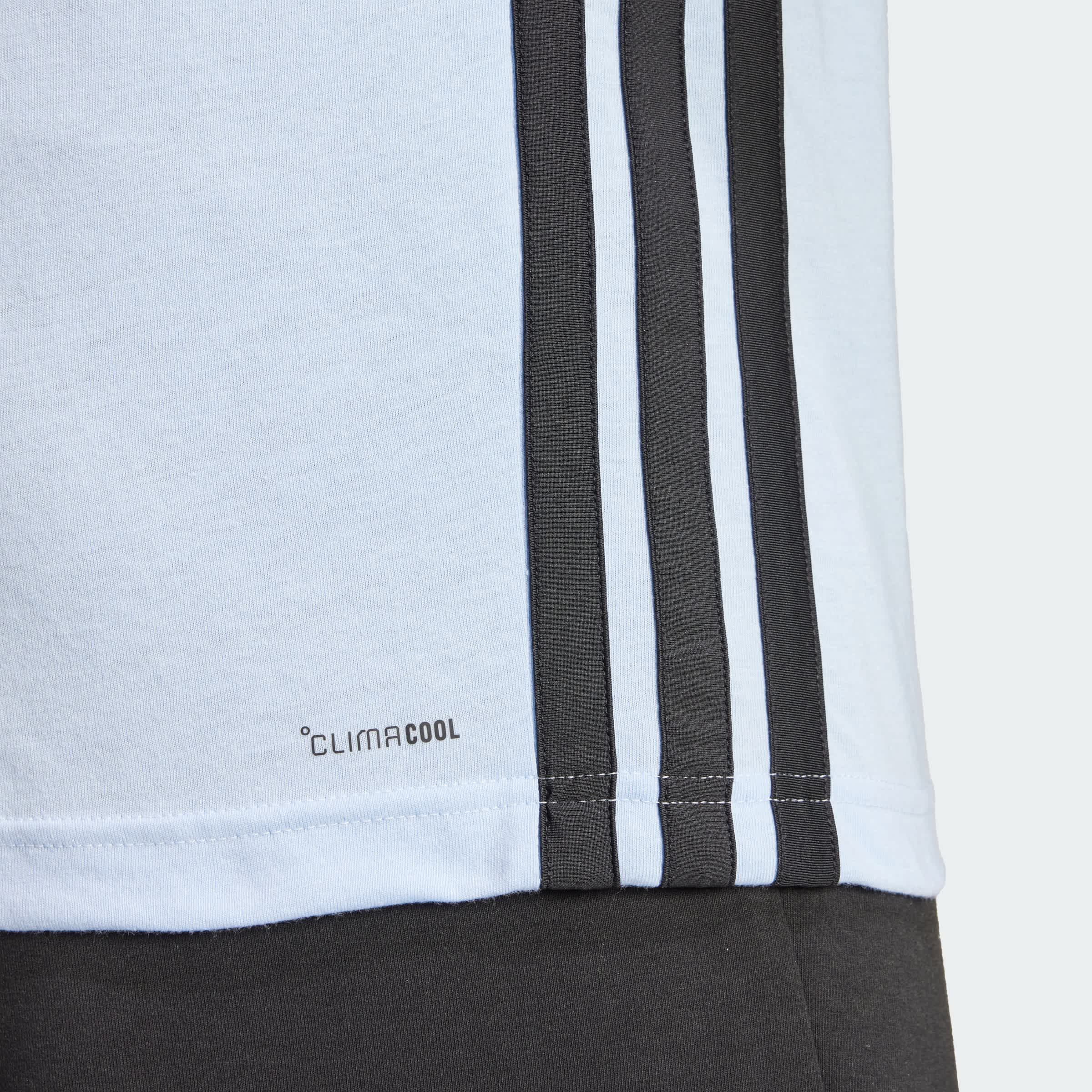 Foto 8 pulgar | Playera 3 Franjas Train Essentials Training Feelready Adidas Azul Hombre