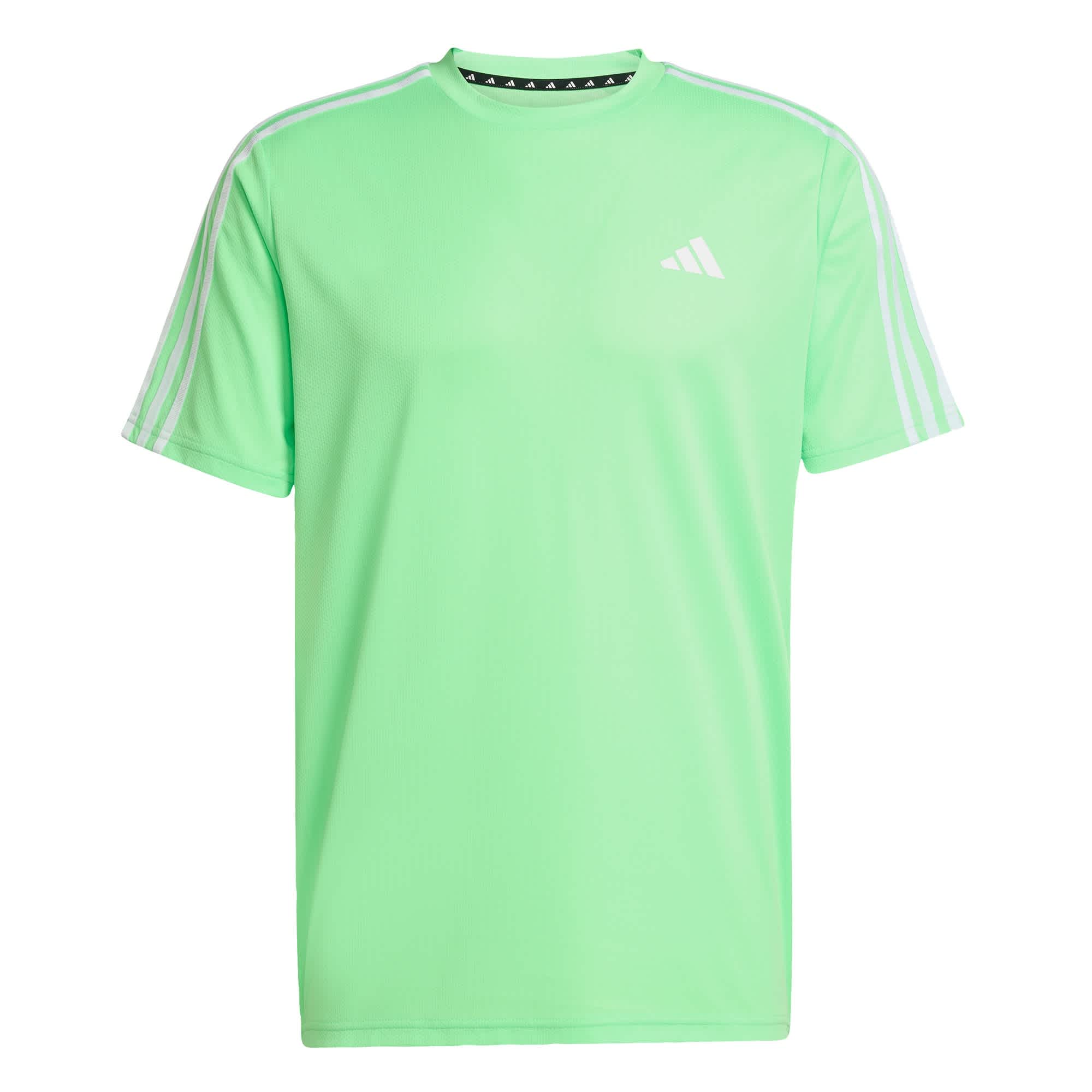 Foto 2 pulgar | Playera Train Essentials 3-stripes Adidas Verde Hombre