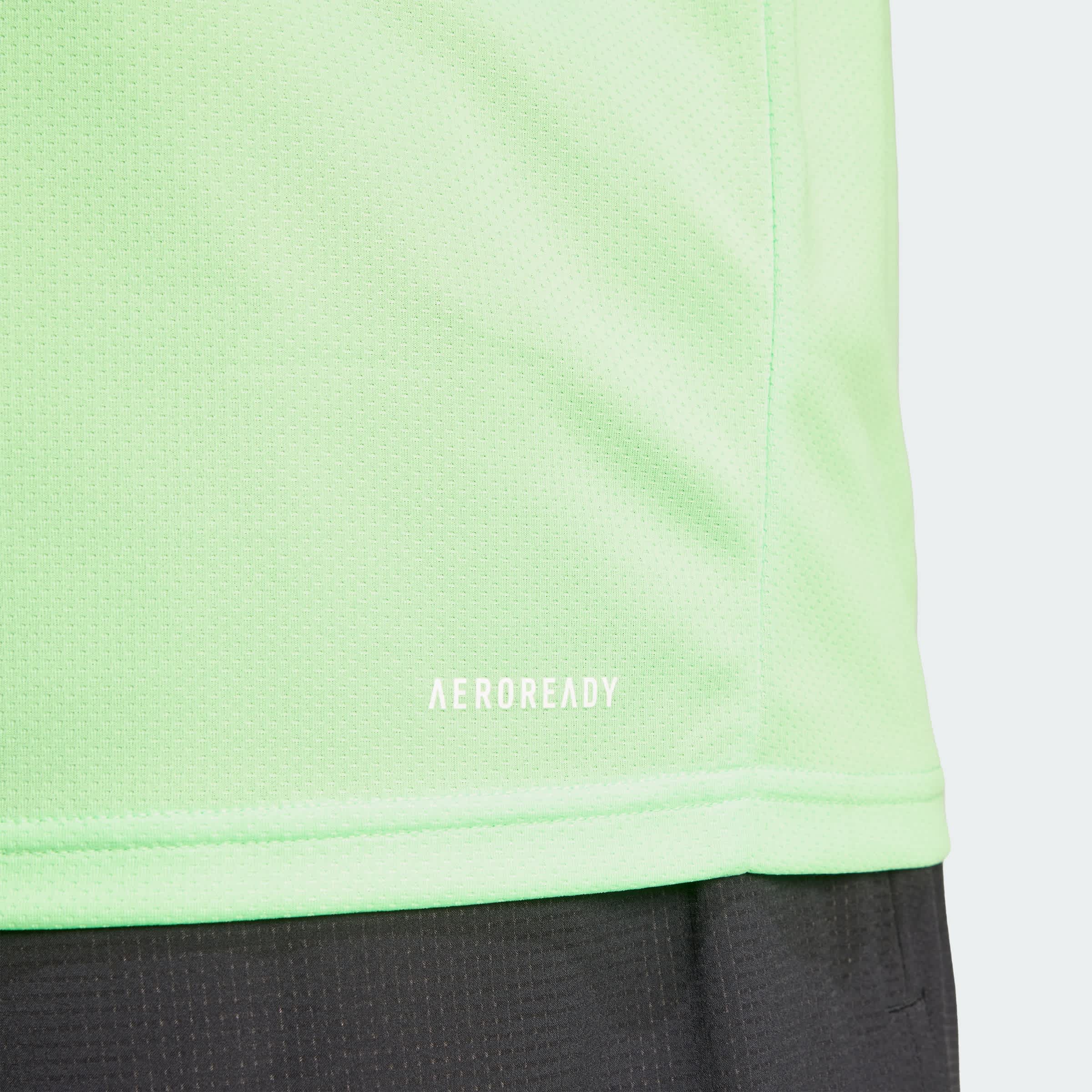 Foto 8 pulgar | Playera Train Essentials 3-stripes Adidas Verde Hombre