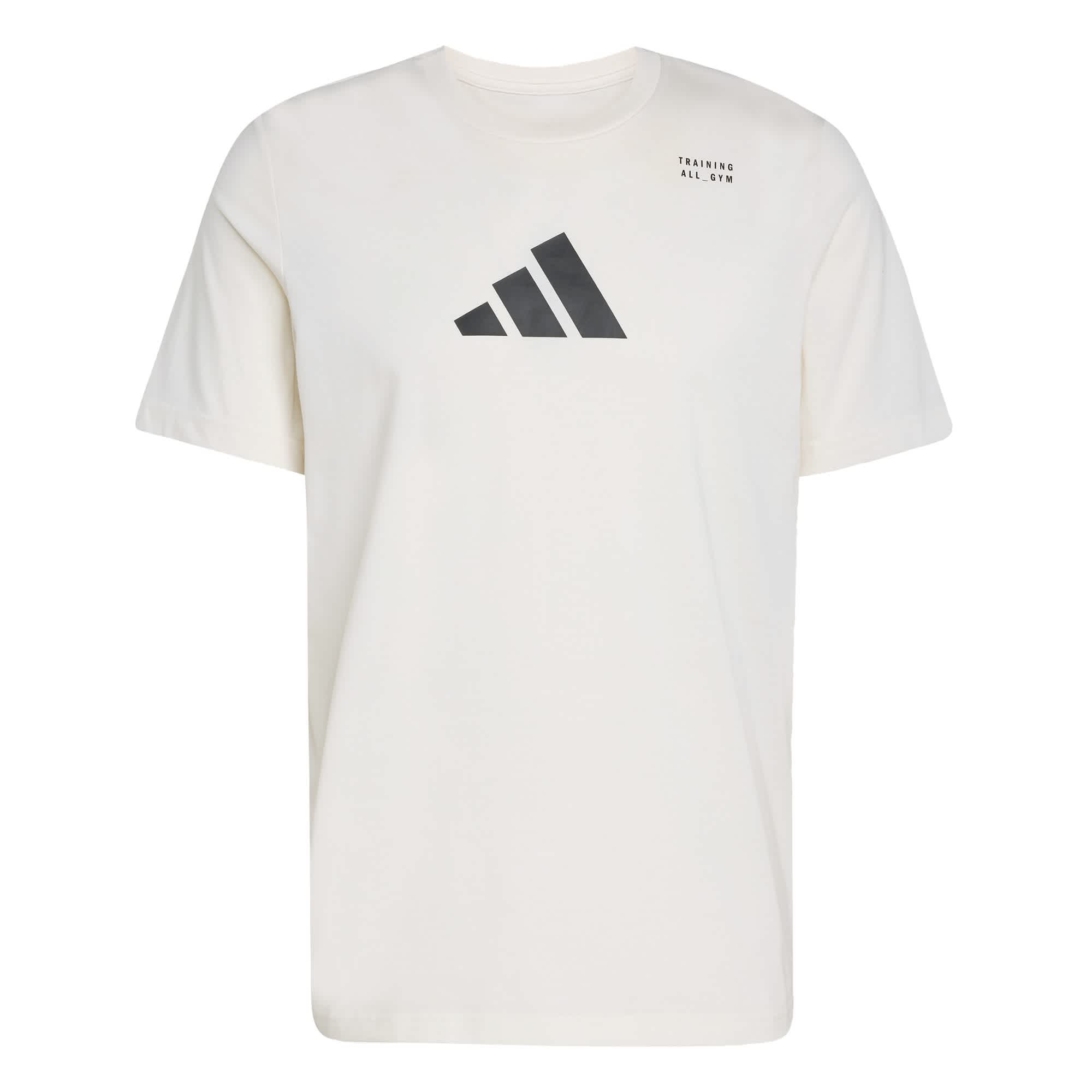 Foto 2 pulgar | Playera Graphic De Entrenamiento Category Con Climacool Adidas Blanco Hombre