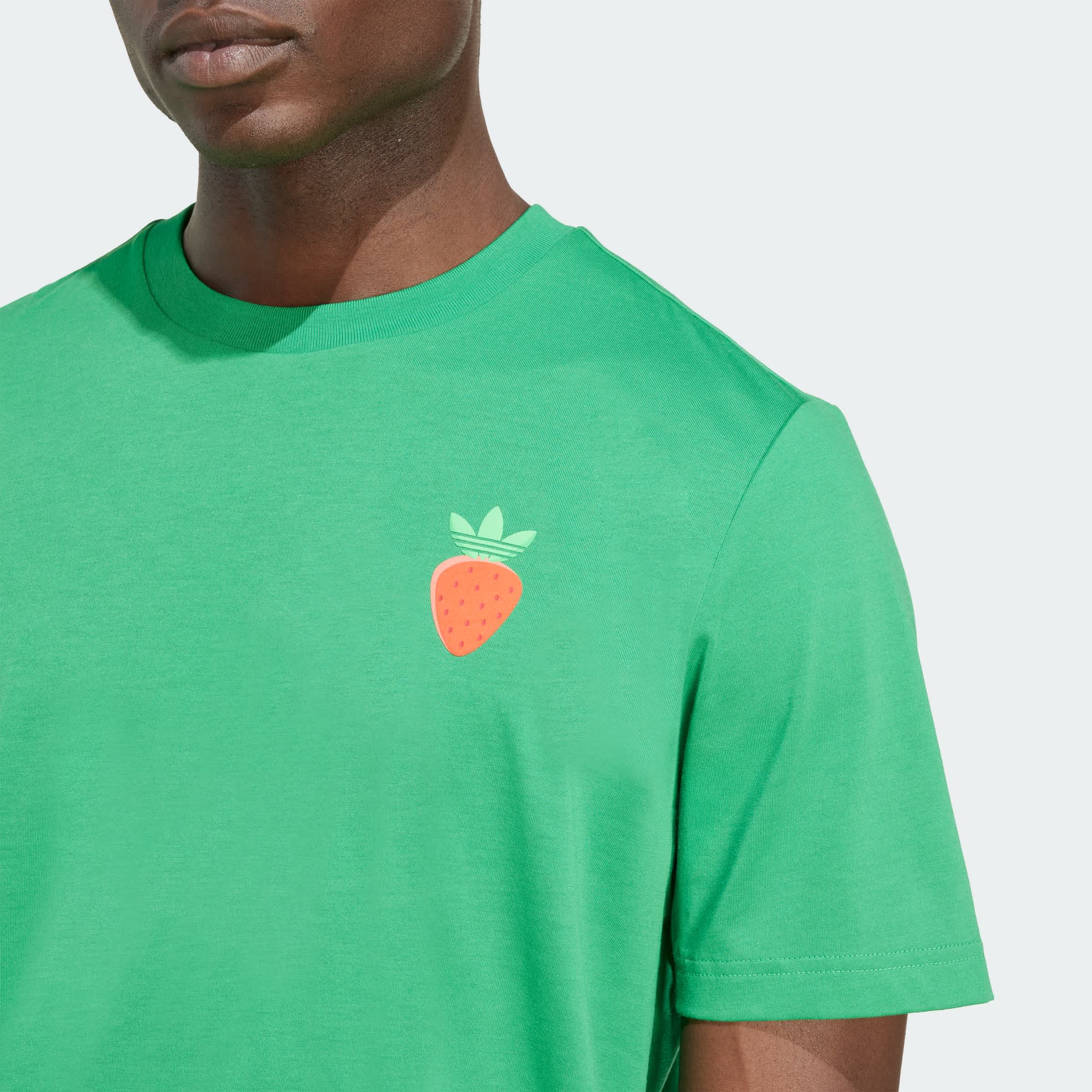 Foto 7 | Playera De Tenis Graphic Adidas Verde Hombre