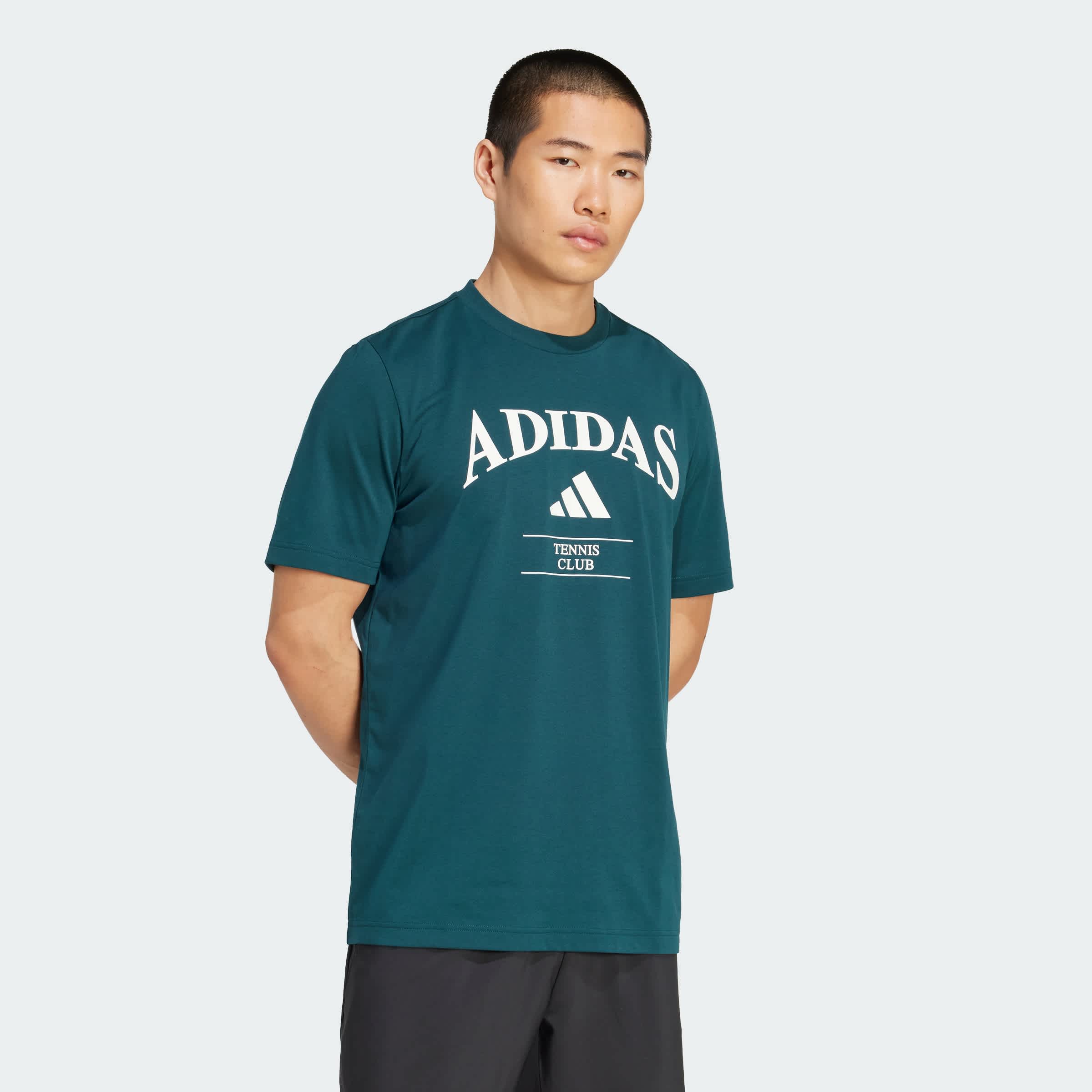 Foto 6 pulgar | Playera Estampada Adidas Heritage Adidas Verde Hombre