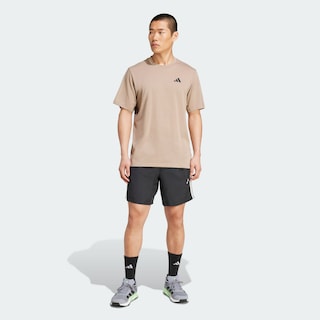 Foto 8 | Playera De Entrenamiento Train Essentials Feelready Adidas Café Hombre