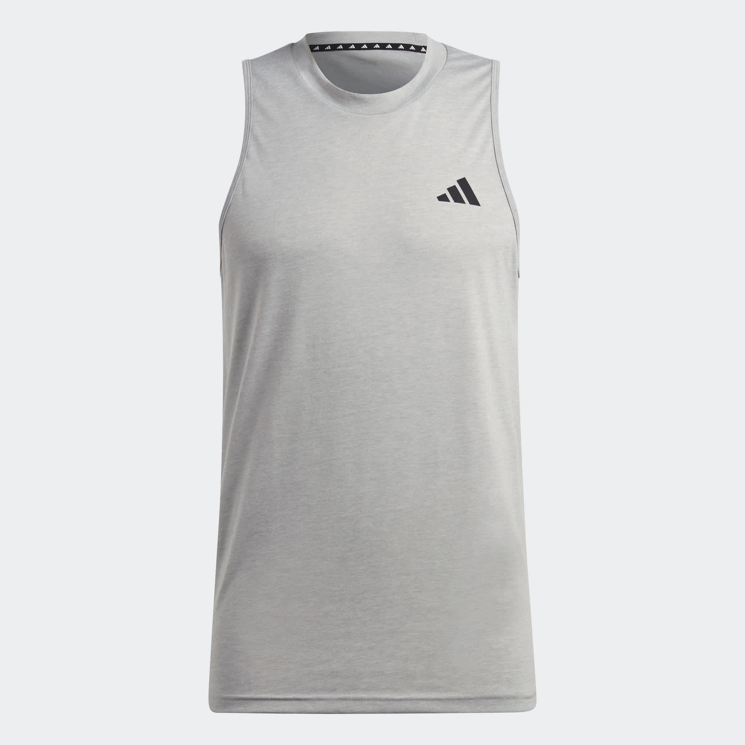 Foto 3 pulgar | Playera Sin Mangas Train Essentials Adidas Gris Hombre