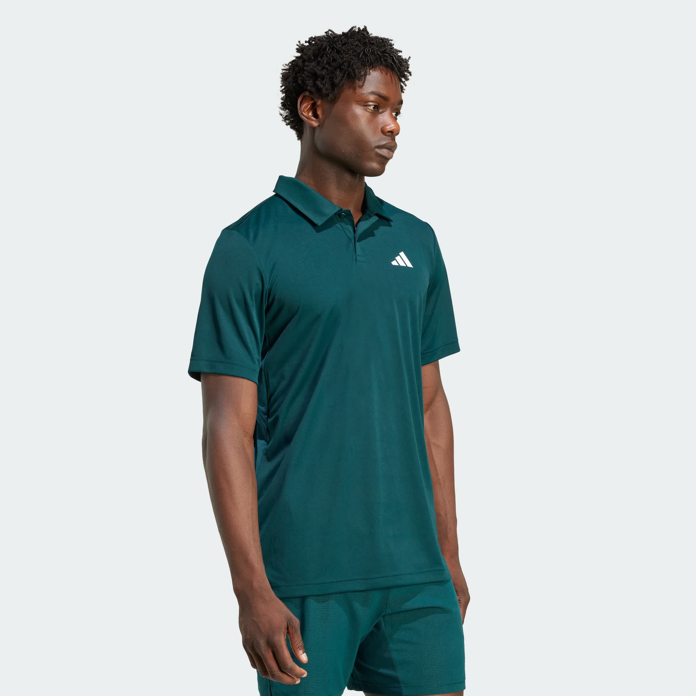 Foto 6 pulgar | Playera Polo De Tenis Club Adidas Verde Hombre