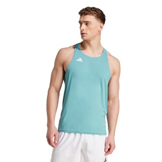 Foto 2 | Playera Sin Mangas Adizero Running Essentials Adidas Turquesa Hombre
