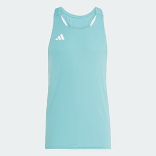 Foto 3 | Playera Sin Mangas Adizero Running Essentials Adidas Turquesa Hombre