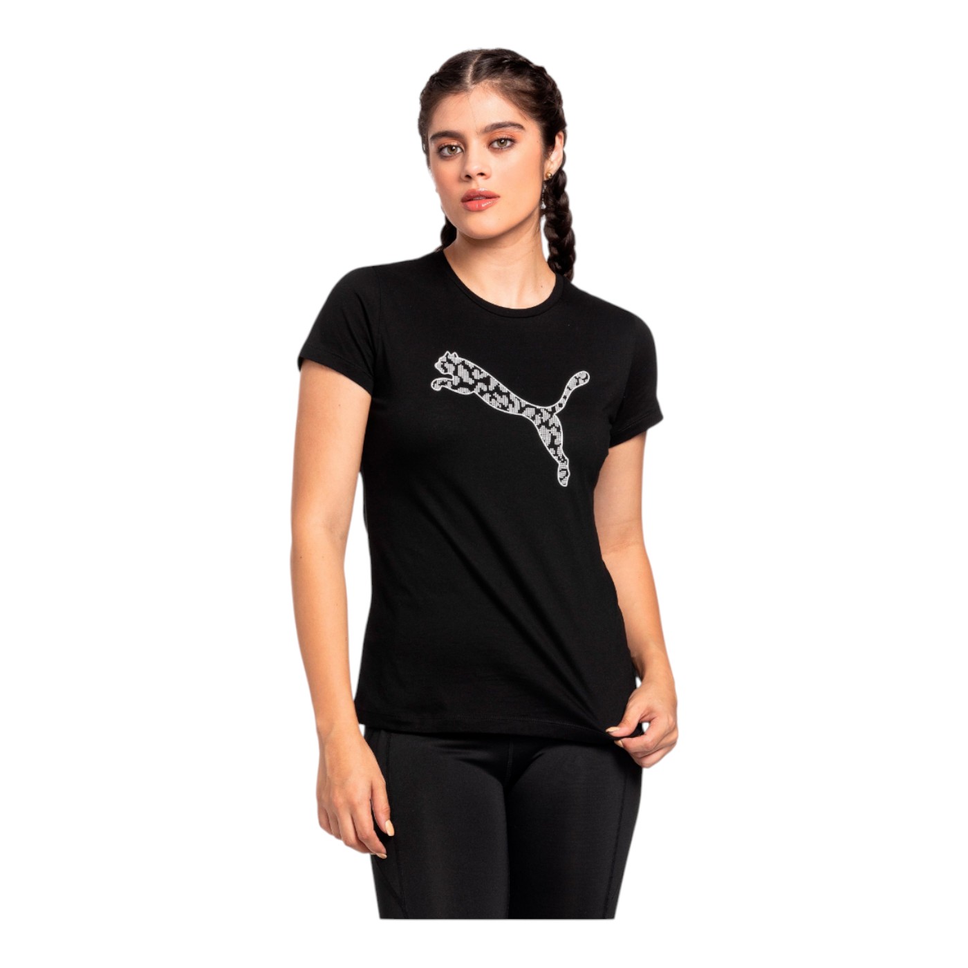 Foto 3 pulgar | Playera Puma Mass Merchant Negra para Hombre