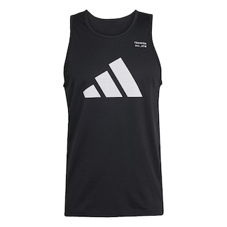 Foto 1 | Playera Sin Mangas Climacool Category Training Graphic Adidas Negro Hombre