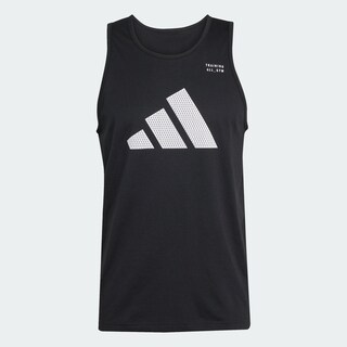 Foto 3 | Playera Sin Mangas Climacool Category Training Graphic Adidas Negro Hombre