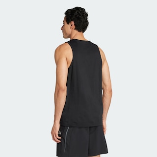 Foto 4 | Playera Sin Mangas Climacool Category Training Graphic Adidas Negro Hombre